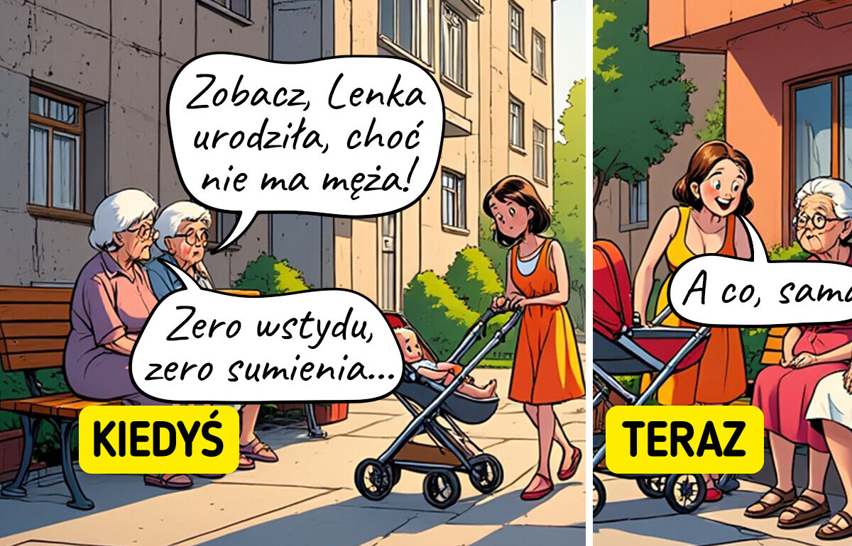 18 zabawnych komiksów, które pokazują, jak zmieniła się nasza codzienność
