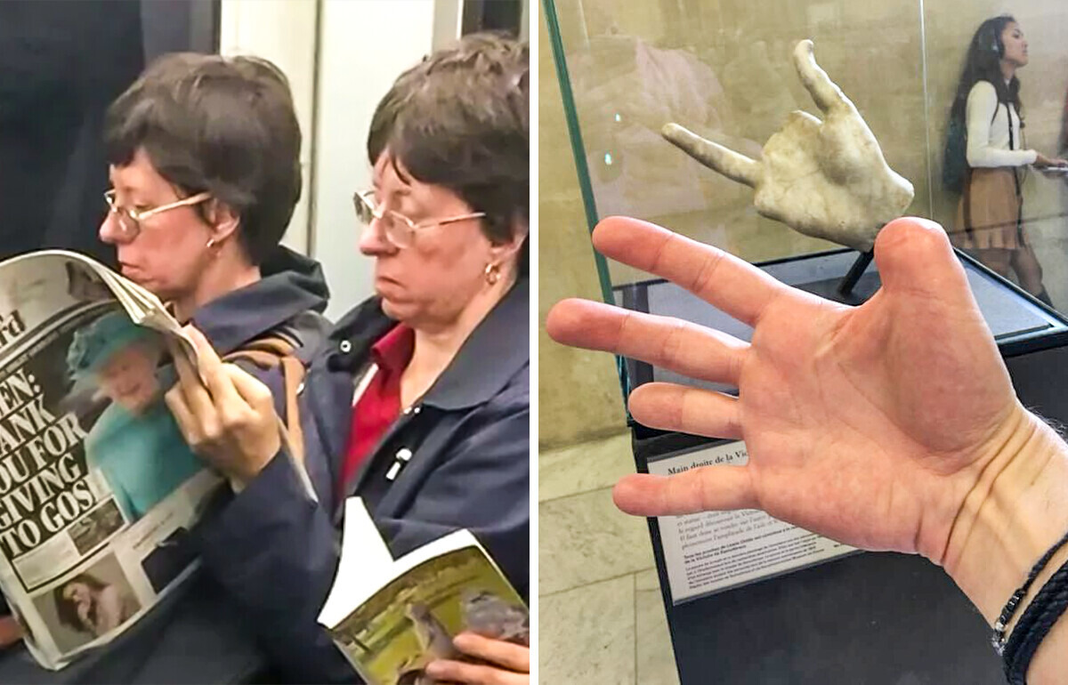 17 zaskakujących zbiegów okoliczności uchwyconych na zdjęciach