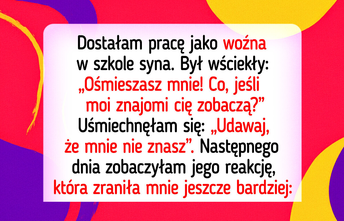 Syn wpadł we wściekłość, gdy zobaczył moją pracę — jego reakcja mnie przeraziła Syn wpadł we wściekłość, gdy zobaczył moją pracę — jego reakcja mnie przeraziła