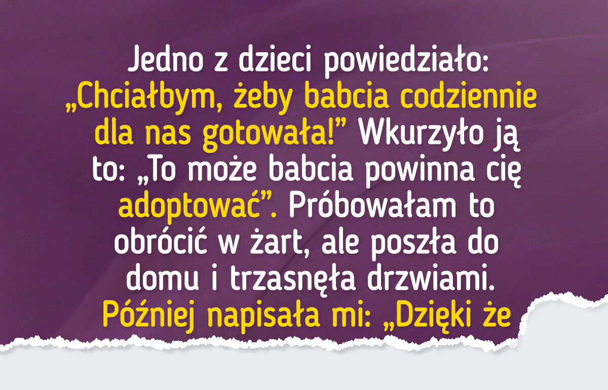 Synowa się wściekła, bo rodzina wyżej ceni moje jedzenie niż jej Synowa się wściekła, bo rodzina wyżej ceni moje jedzenie niż jej