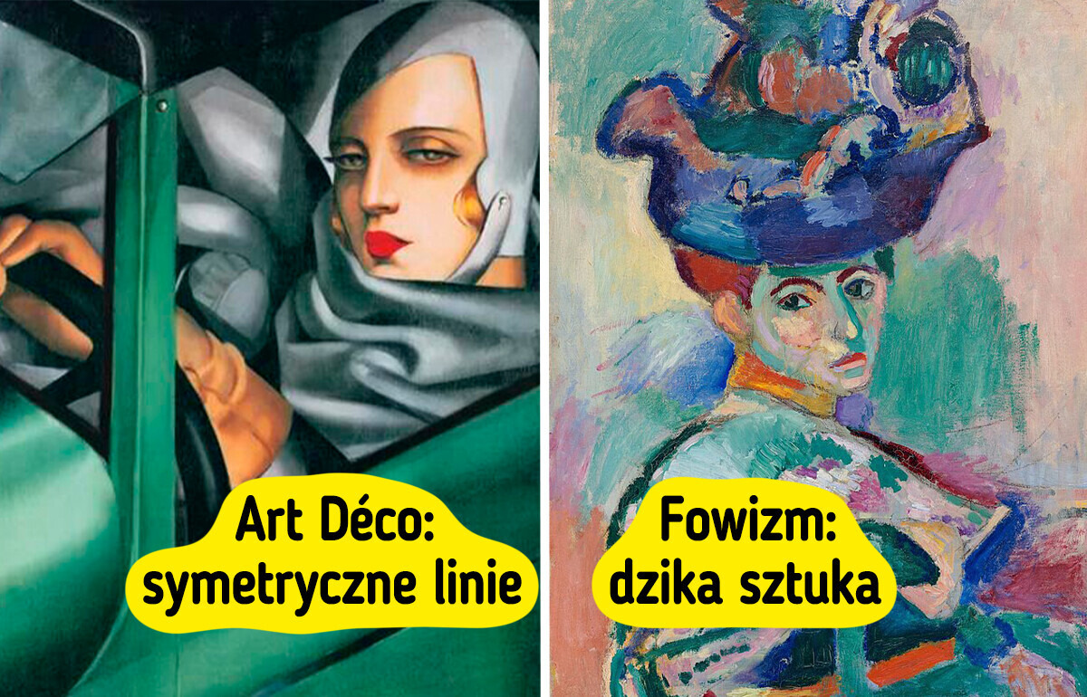 Jak rozpoznać styl obrazu? 11 charakterystycznych cech różnych nurtów sztuki nowoczesnej Jak rozpoznać styl obrazu? 11 charakterystycznych cech różnych nurtów sztuki nowoczesnej