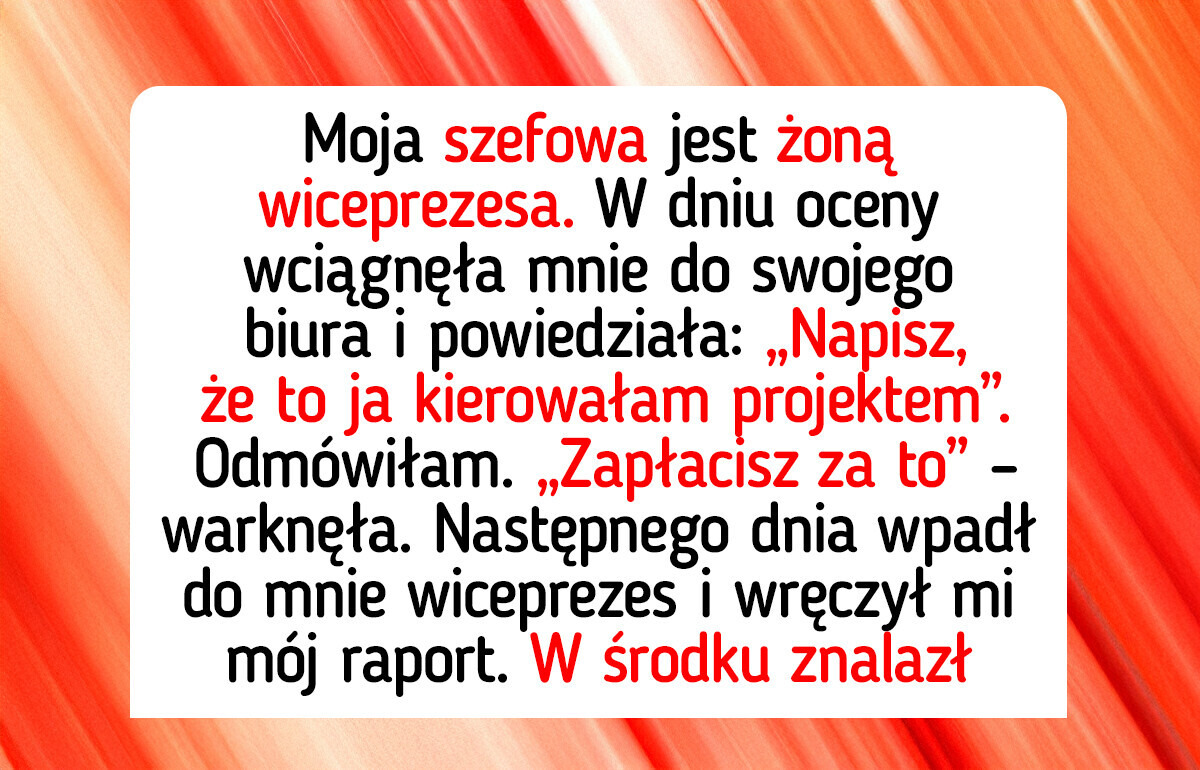 Nie będę kłamać dla szefowej — nawet jeśli to oznacza, że stracę awans, pieniądze i pozycję
