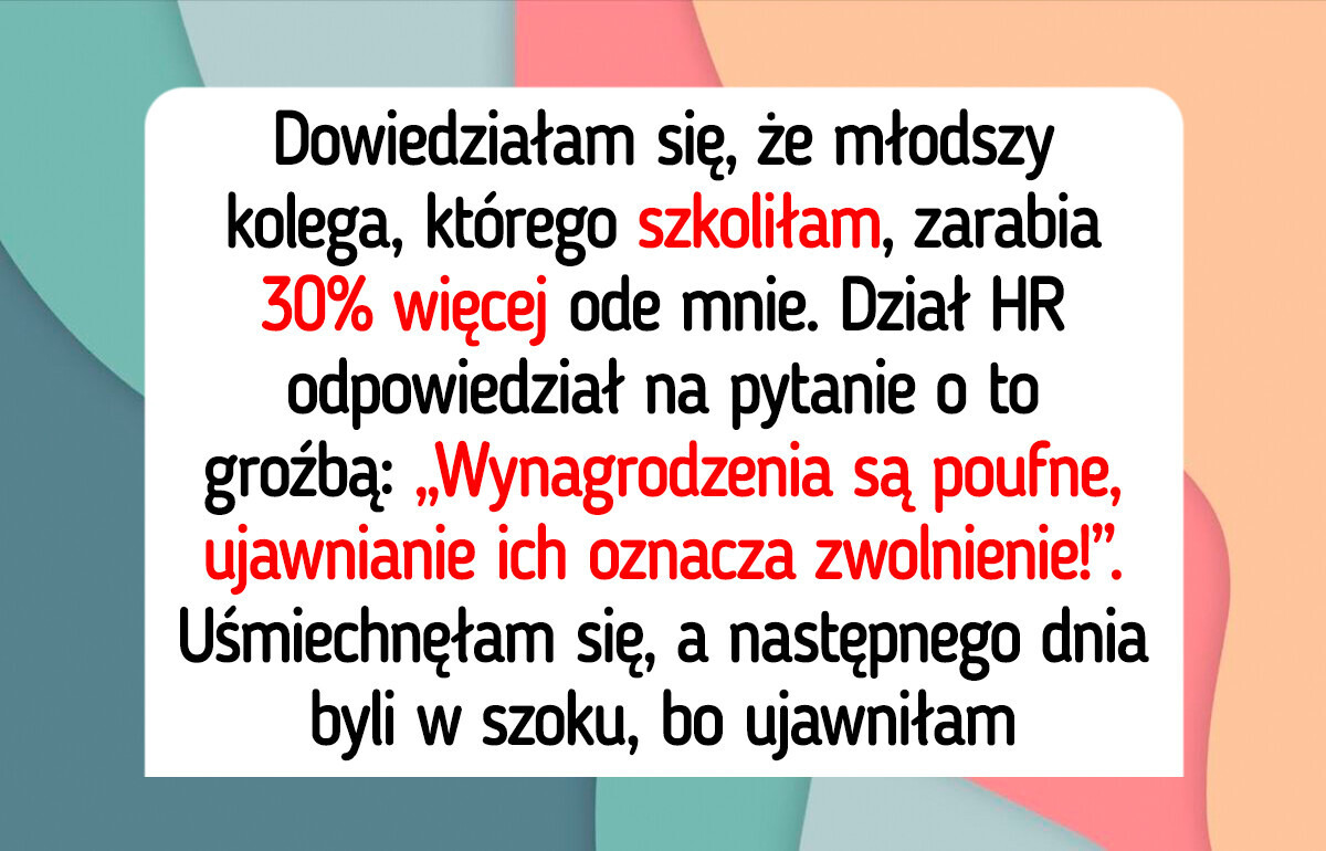 Nie pozwolę, by płacili mi mniej niż koleżance, którą szkoliłam Nie pozwolę, by płacili mi mniej niż koleżance, którą szkoliłam