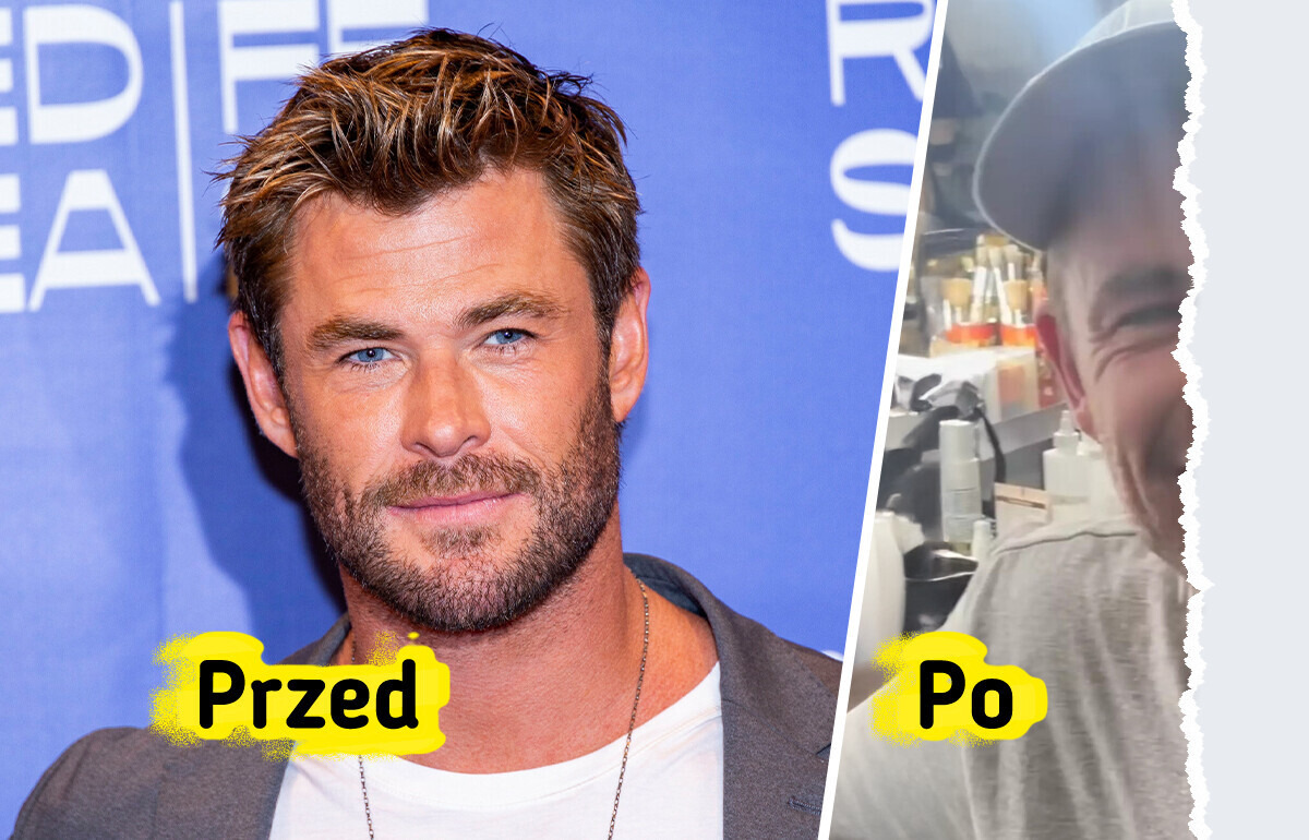 Zaskakująca zmiana w wyglądzie Chrisa Hemswortha — fani są załamani