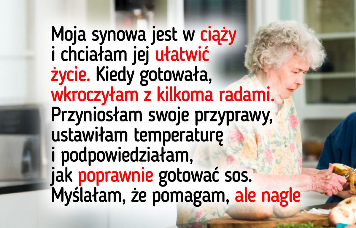 Czy naprawdę przekroczyłam granicę, próbując pomóc synowej w ciąży? Czy naprawdę przekroczyłam granicę, próbując pomóc synowej w ciąży?
