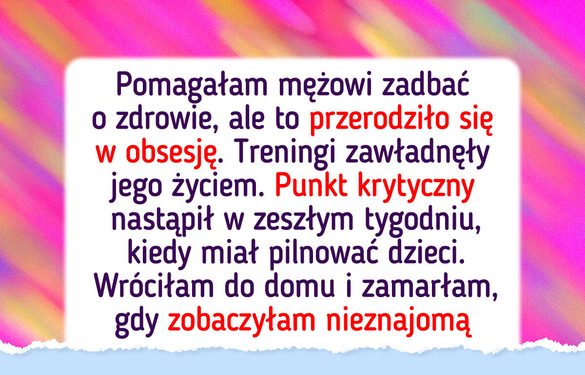 Mój mąż obiecał zająć się dziećmi, ale jego hobby okazało się ważniejsze
