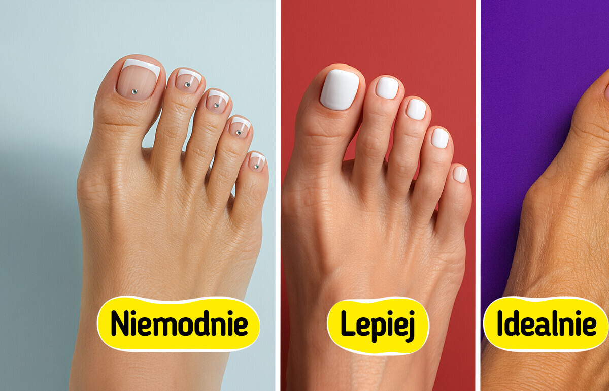 8 najgorętszych kolorów paznokci u stóp na lato 2025
