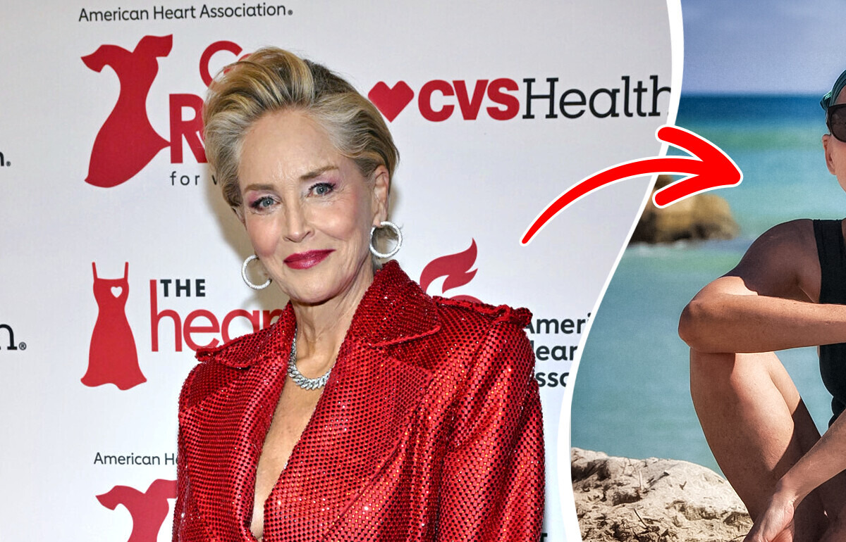 Sharon Stone wywołuje poruszenie w skąpym stroju kąpielowym, fani są jednogłośni Sharon Stone wywołuje poruszenie w skąpym stroju kąpielowym, fani są jednogłośni