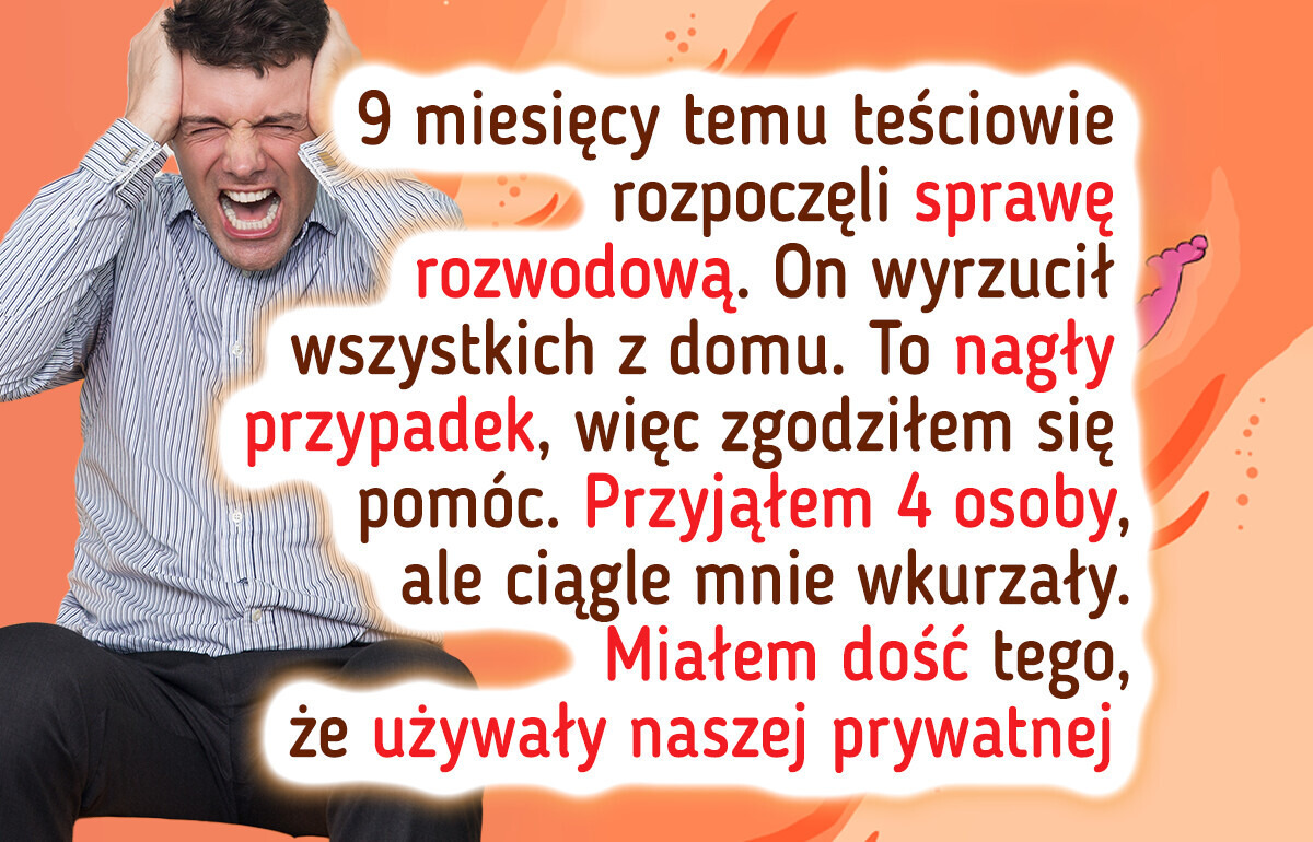 Biorę rozwód z żoną, bo jej roszczeniowa rodzina okupuje nasz dom Biorę rozwód z żoną, bo jej roszczeniowa rodzina okupuje nasz dom