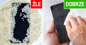 Dlaczego zawilgoconego telefonu nie należy wkładać do ryżu