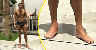 Tajemniczy powód, dla którego Cristiano Ronaldo maluje palce u stóp na czarno