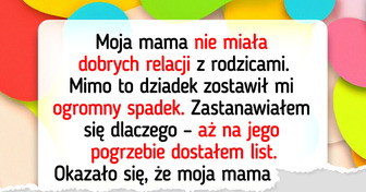 Dlaczego dziadek zostawił wszystko mnie, a mamie nic? Już wiem