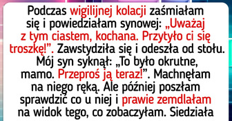 Skomentowałam dodatkowe kilogramy mojej synowej przy wigilijnym stole. Teraz jest wściekła