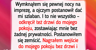 Ojczym zabrał mi drzwi do pokoju, by mnie ukarać — ale to on dostał nauczkę