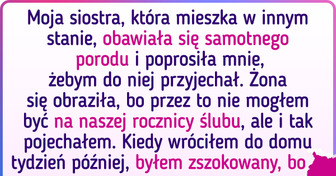 Przegapiłem rocznicę ślubu z powodu porodu siostry, a żona zrobiła mi paskudną niespodziankę