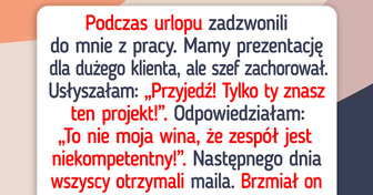 Nie zamierzam pracować podczas urlopu, nawet jeśli jest to sytuacja awaryjna