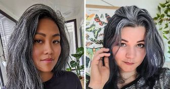 25 odważnych kobiet, które przestały farbować swoje siwe włosy