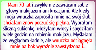 Wyszłam z wesela mojej wnuczki przez jej uwagę dotyczącą mojego wyglądu