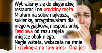 Teściowa publicznie mnie upokorzyła. Po tym, jak zareagował mój mąż, po prostu wstałam i wyszłam