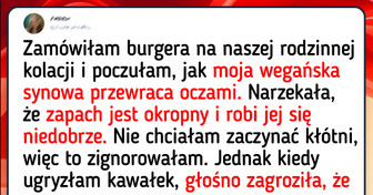 Jem burgera obok mojej wegańskiej synowej, a ona ciągle narzeka