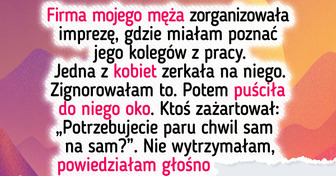 Koleżanka męża bezwstydnie flirtowała z nim na moich oczach