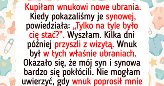 Myślałam, że sprawię radość wnukowi nowymi ubraniami — synowa mnie ośmieszyła