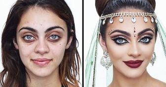 19 kobiet, które dzięki makijażowi odkryły swoją nietuzinkową urodę