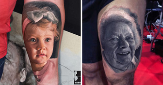 Niesamowicie zdolny artysta tatuażu tworzy tak realistyczne portrety, że aż nie możemy się nadziwić