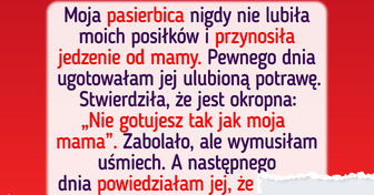 Nie pozwolę, by pasierbica przynosiła potrawy swojej matki do mojego domu