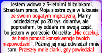 Walczyłam o część spadku mojej siostry — ona żyje w luksusie, a ja jestem biedną wdową