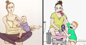 Mama z Norwegii pokazuje swoje życie na ironicznych obrazkach, na których wielu rodziców rozpoznaje samych siebie