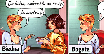 11 komiksów o sytuacjach, w których bogaci i biedni zachowują się zupełnie inaczej