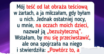 Mój teść zawsze publicznie obraża teściową, ale pokazała mu wreszcie jego miejsce