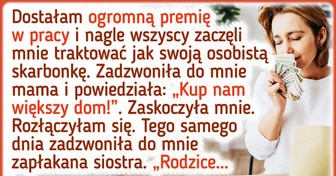 Nie zgadzam się oddać rodzicom ani grosza z mojej premii