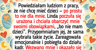 Powiedziałam, że nie chcę mieć dzieci, a moja koleżanka z pracy od razu pobiegła z tym do działu kadr