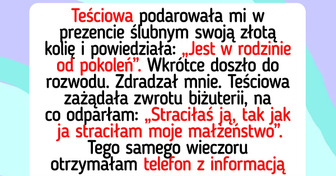 Nie zamierzam zwracać prezentu ślubnego tylko dlatego, że się rozwiodłam
