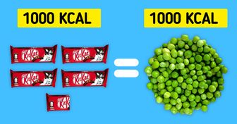 Jak wygląda 1000 kalorii różnych produktów spożywczych