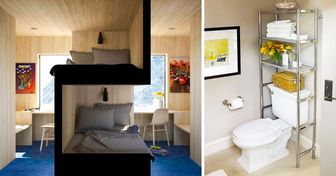 22 sprytne pomysły na wykorzystanie przestrzeni w małym mieszkaniu