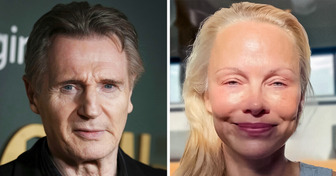 Samotny Liam Neeson wyznał, że jest „zakochany po uszy” w Pameli Anderson, a aktorka mu odpowiedziała