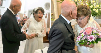 Dziadkowie po 40 latach sformalizowali swój związek i zorganizowali huczne wesele dla całego miasta