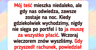 Mój teść zawsze unikał płacenia, ale tym razem to ja go zaskoczyłem