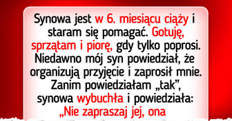 Nie będę traktowała synowej jak księżniczki tylko dlatego, że jest w ciąży