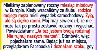 Pojechałam w podróż poślubną mimo poważnego wypadku w naszej rodzinie