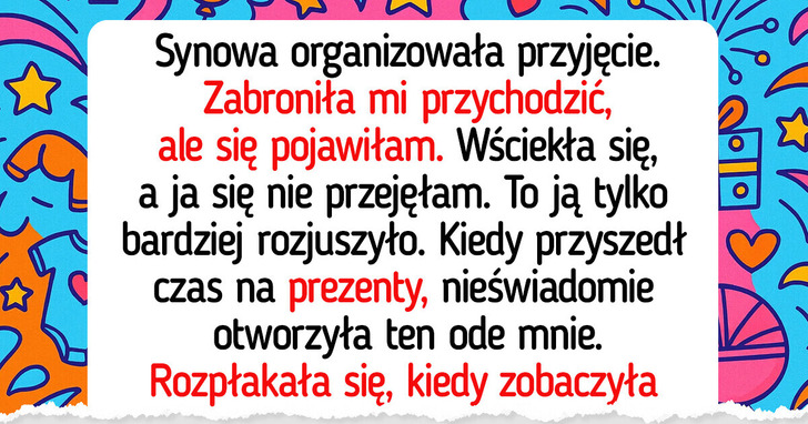Synowa mnie poniżyła, ale gwałtownie dopadła ją karma