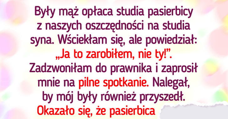 Mój były mąż nie wiedział o niecnym planie nowej żony, a cierpiała przez to przyszłość naszego syna