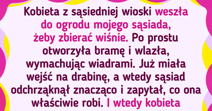 17 osób, które chciały po prostu wypocząć na działce, ale sąsiedzi im to utrudnili
