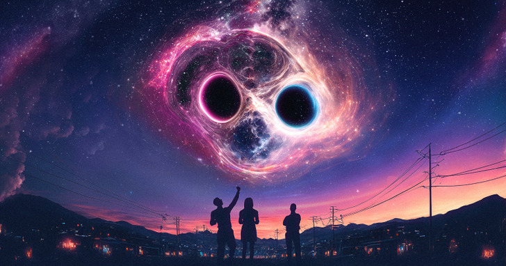 Za 3 lata zderzą się ze sobą dwie olbrzymie czarne dziury i będziemy mogli obserwować to zjawisko z Ziemi