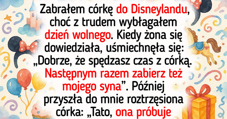 Córka jest dla mnie ważniejsza niż pasierb — jestem przede wszystkim ojcem, a nie ojczymem