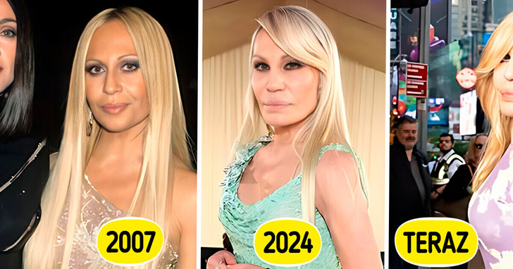 „Kto to jest?” — Donatella Versace zachwyca nowym wizerunkiem w wieku 70 lat