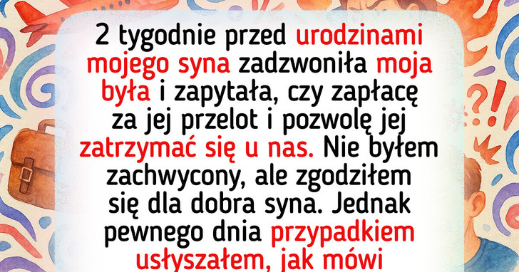 Zapłaciłem za spotkanie matki z synem, ale jej prawdziwy cel był zupełnie inny